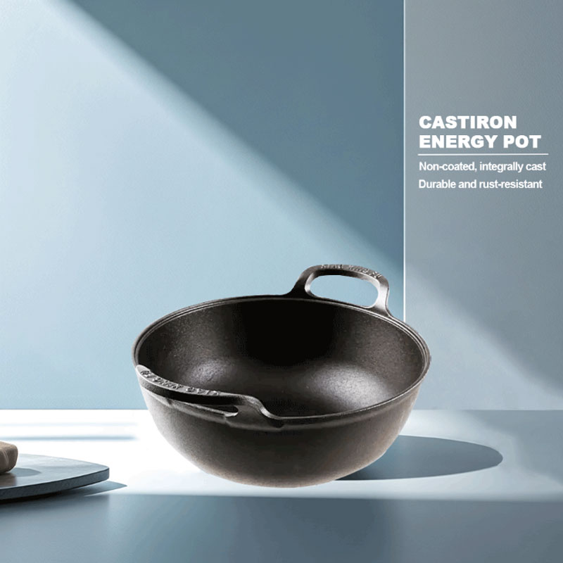 Cast iron energy pot