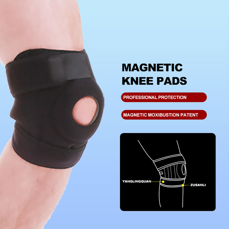 Magnetic knee pads